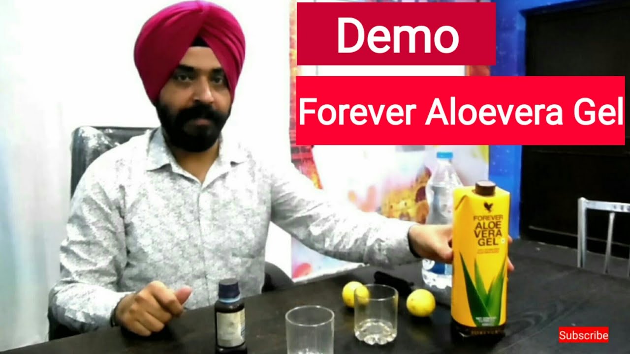 Forever Aloevera Gel Demo | FLP | Forever | Harmandeep Singh |