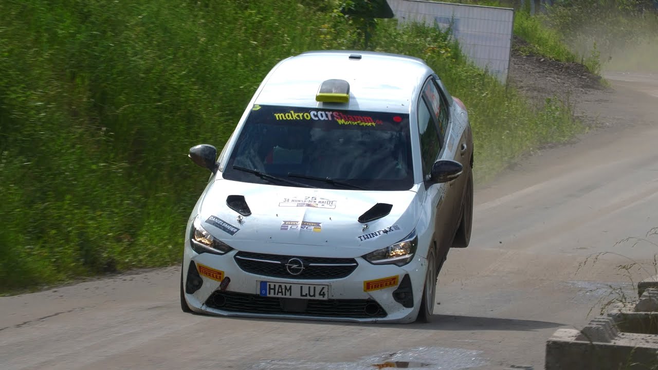 Hunsrück Rallye 2024 - MISTAKES, JUMPS, CRASH AFTERMATH & ACTION