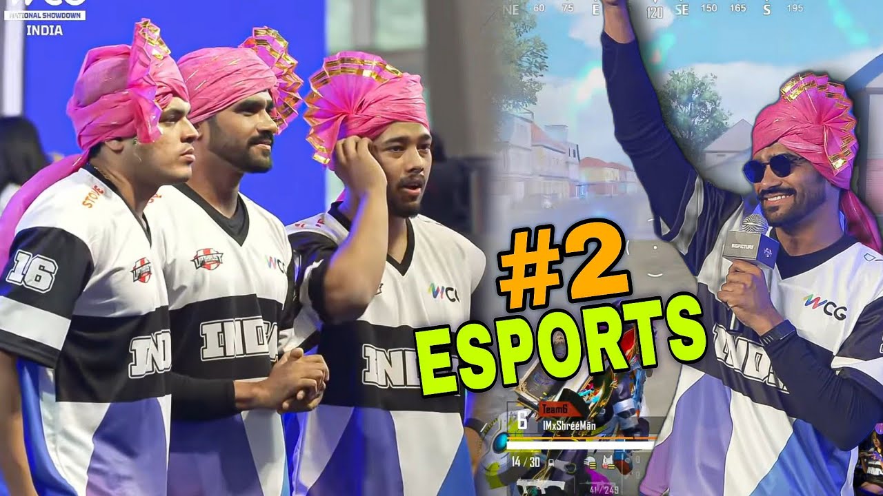 Grand Entry Of Shreeman Legend In eSports Lan Event | Shreeman Legend Vs Scout Team In Lastzone #wcg