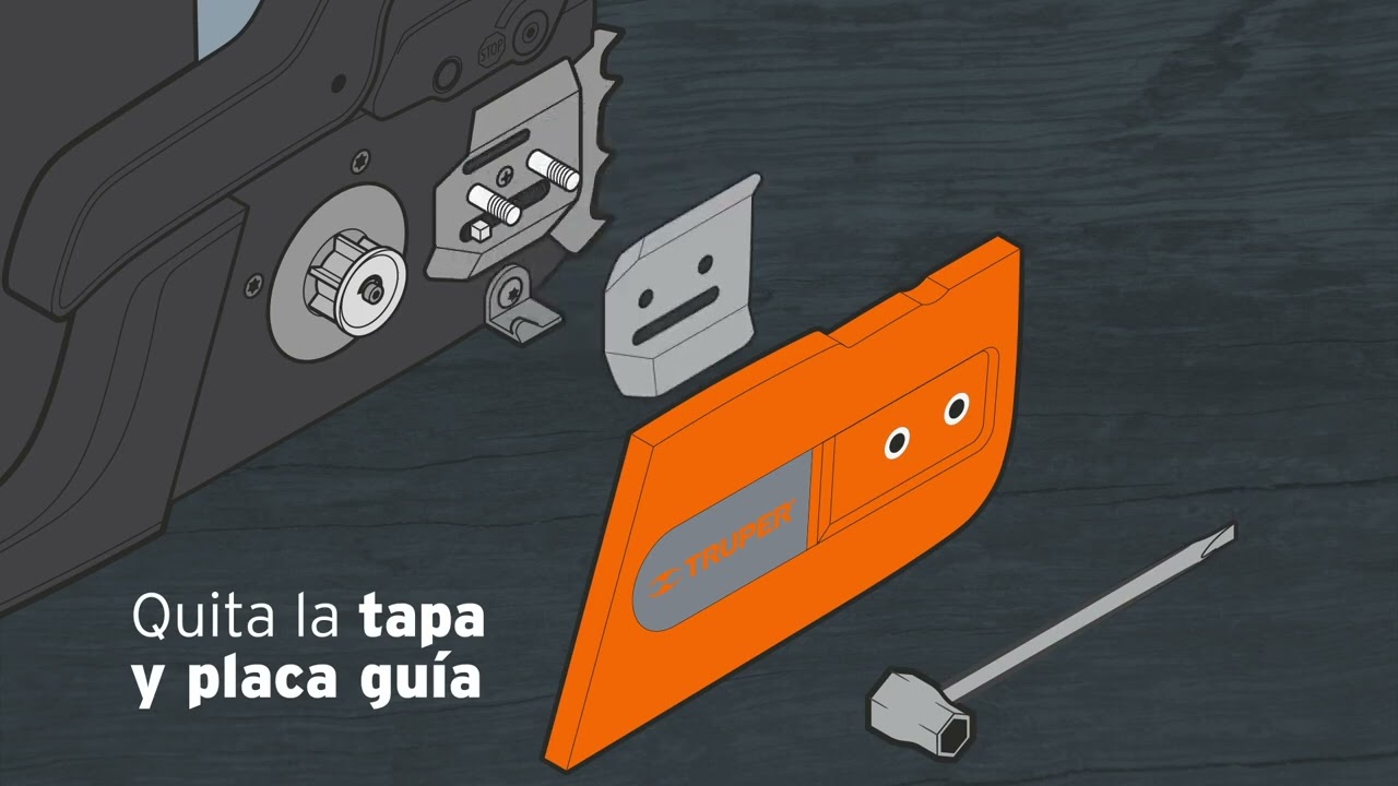 Cómo colocar la Cadena en las Motosierras Truper y Pretul