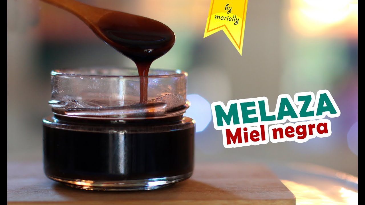 Cómo hacer MELAZA casera o MIEL NEGRA para tus postres by Marielly