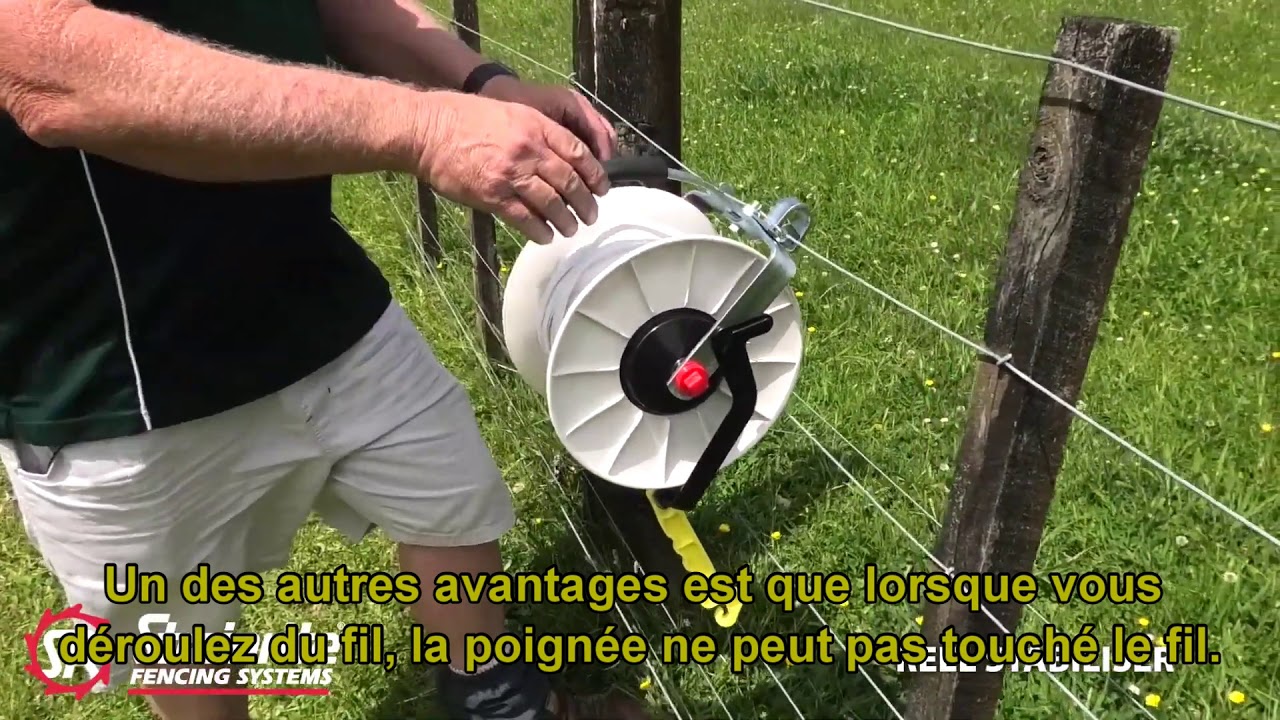 Enrouleur démultiplié 500 m
