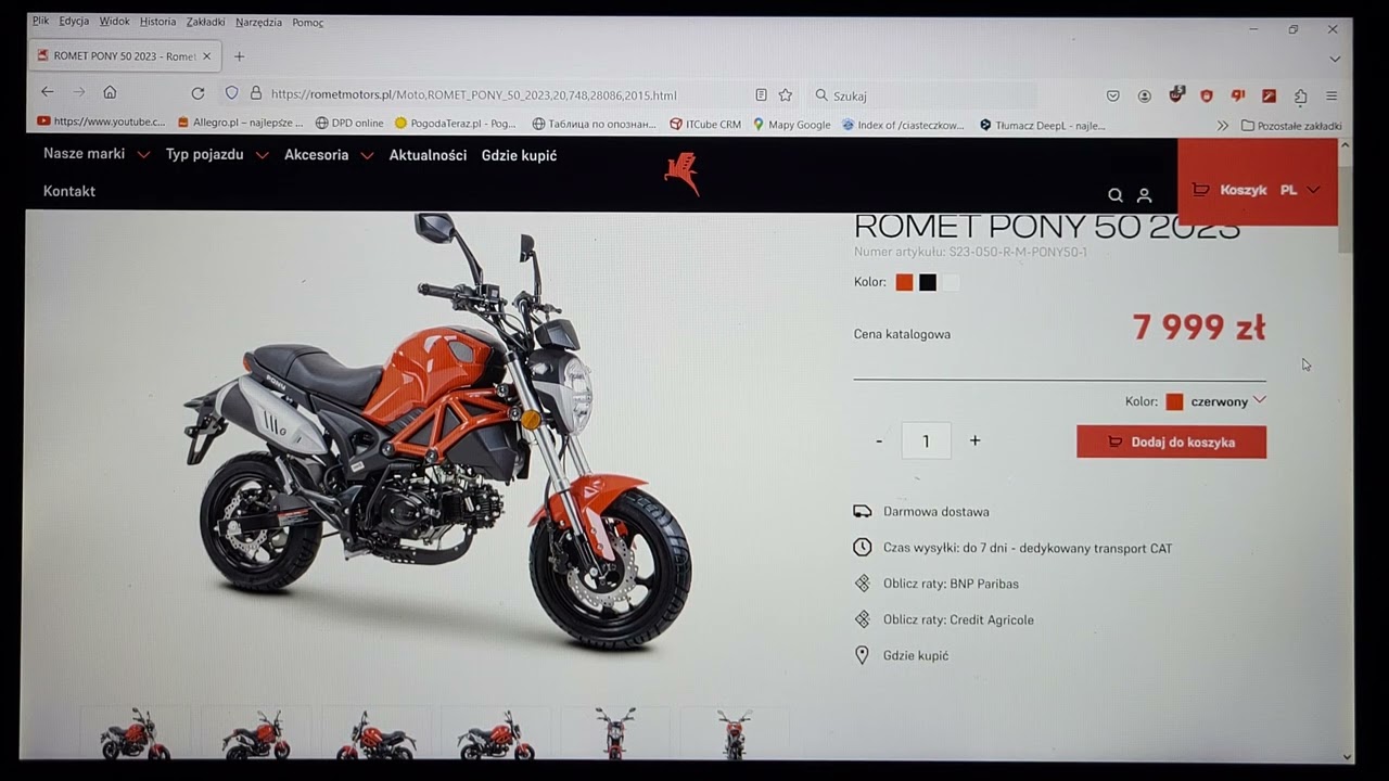 (547#) Romet Pony Monster 50, szukam instrukcji, Romet Motors, nie ma instrukcji do swojego 