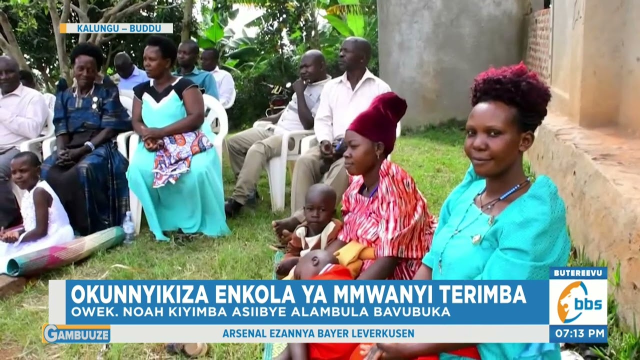 Okunnyikiza Enkola ya Mmwanyi Terimba , Owek. Noah Kiyimba Asiibye Alambula Bavubuka. #Gambuuze
