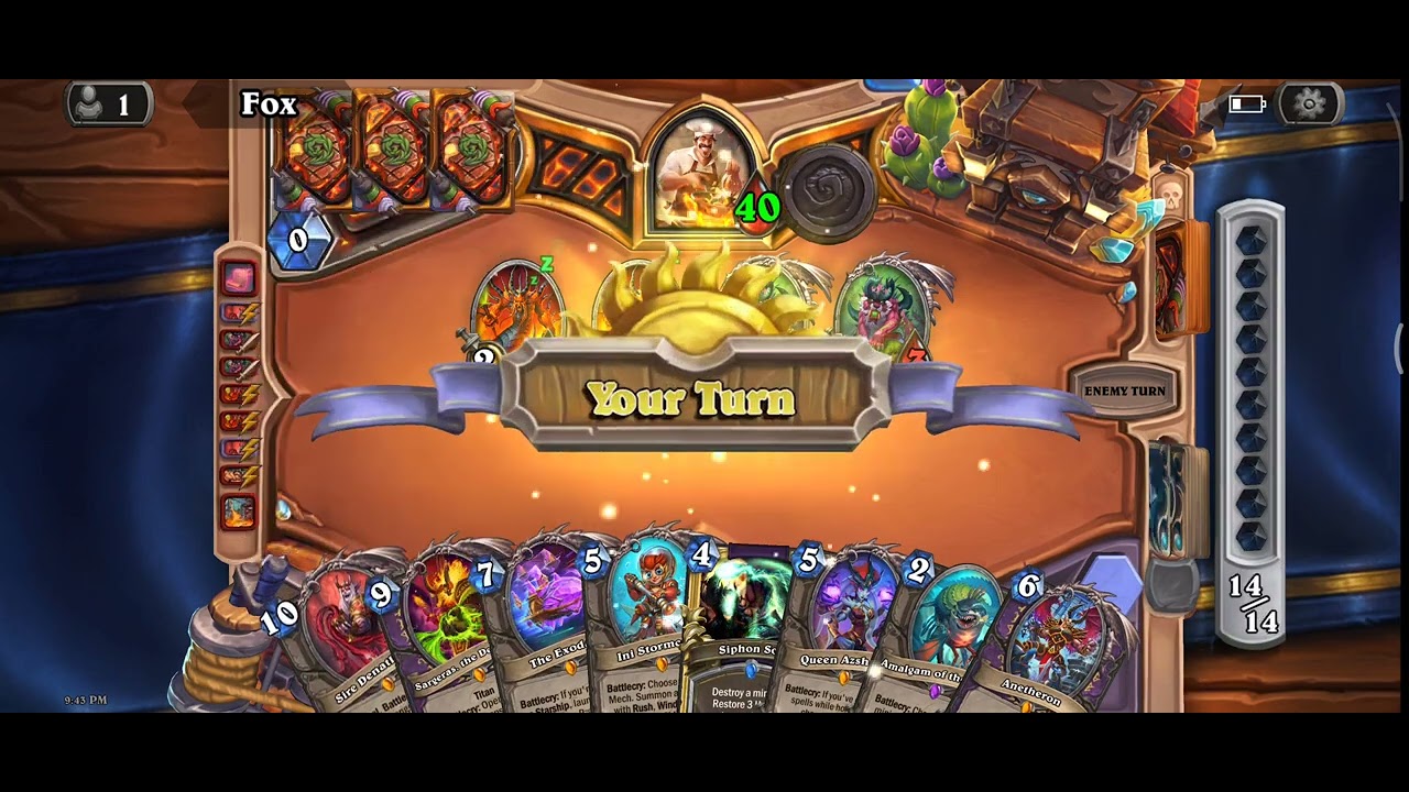 Malefic Guldan (Warlock) vs Cookin' Reno (Mage) #17