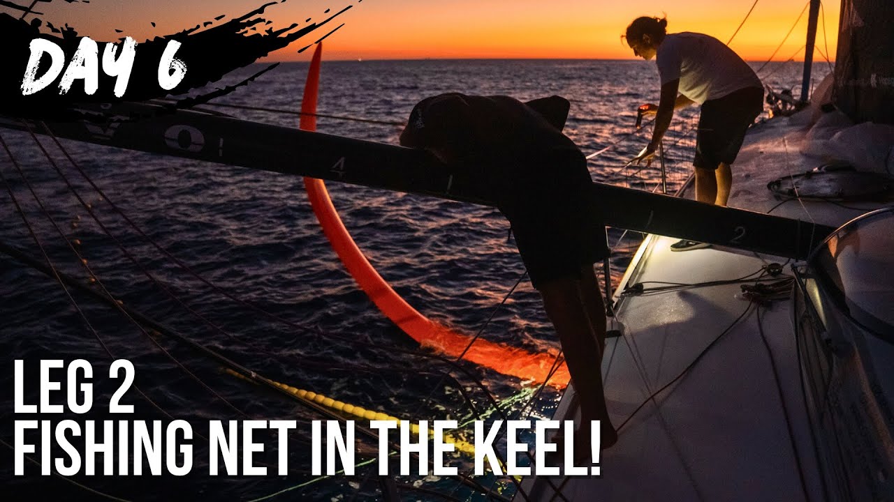 Fishing Net in the Keel! - Day 6 - Leg 2 of The Ocean Race Europe