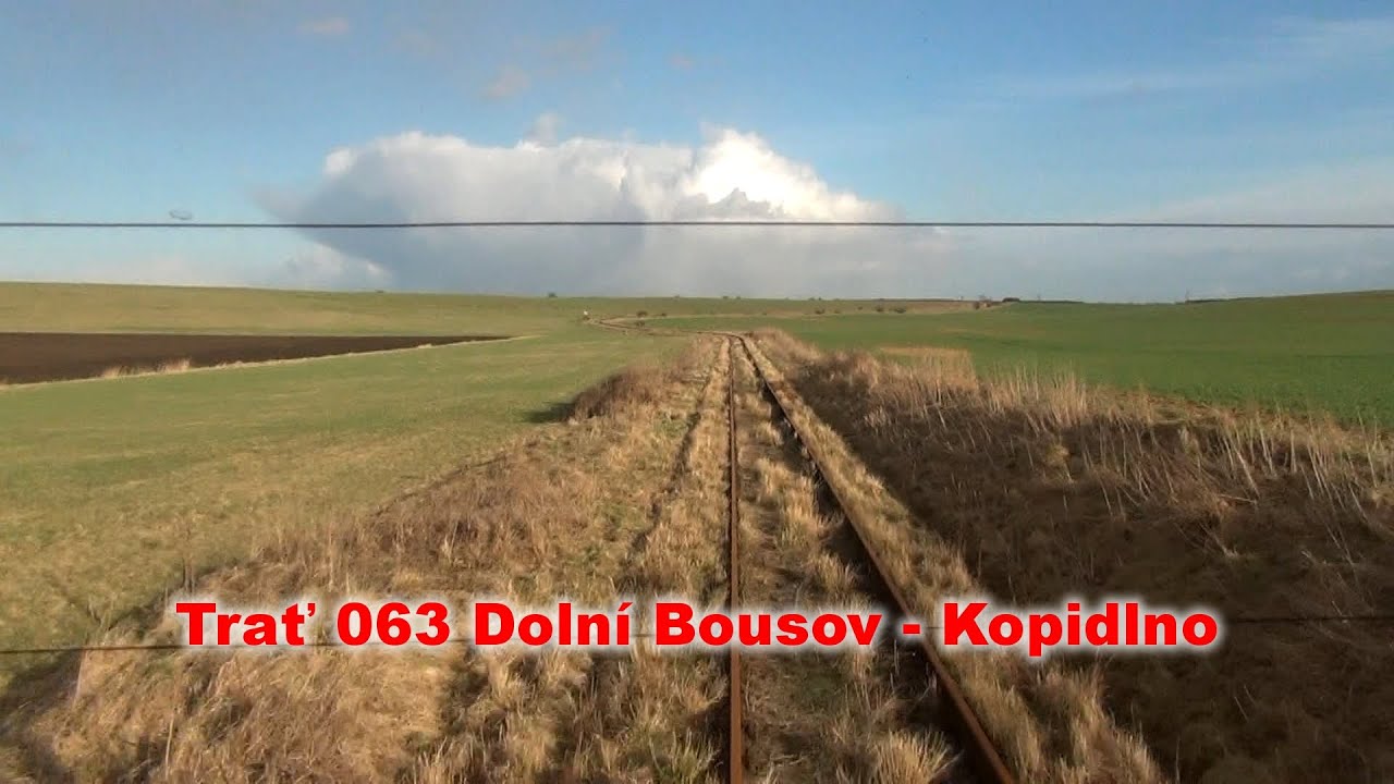 Trať 063 Dolní Bousov - Kopidlno