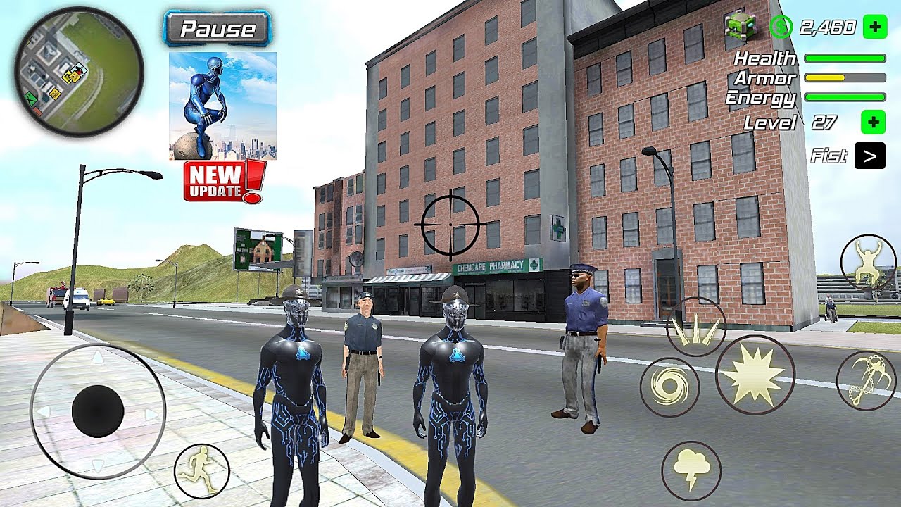 Black Hole Hero : Vice Vegas Rope Mafia #77 New Update New Adventure