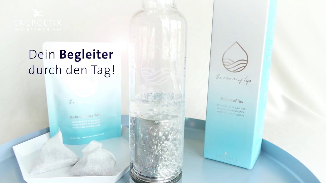 BalancePlus Trinkflasche mit Magnetkraft by ENERGETIX