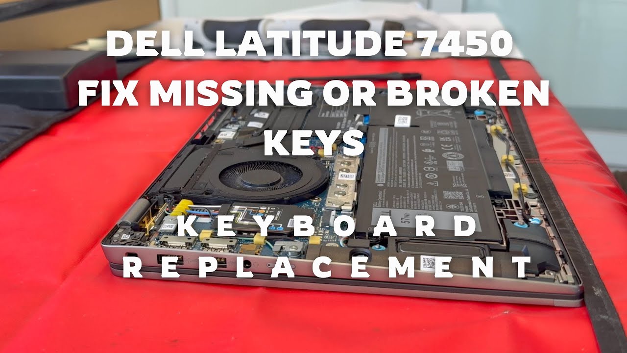Dell Latitude 7450 Missing Key Fix | Keyboard Replacement