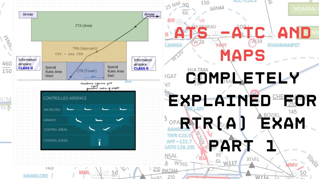 |#1| Как читать схемы маршрутов для экзамена RTR, часть 1 | ATS-ATC | atc #radiotelephony #WPC #r...
