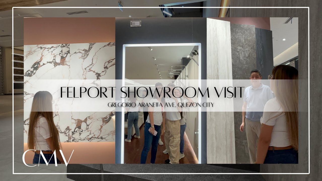 Timeless elegance of tiles and stones | FELPORT SHOWROOM VISIT