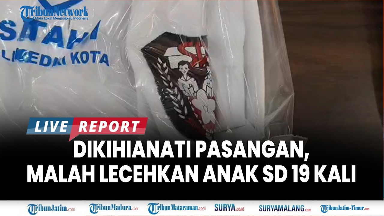 🔴BREAKING NEWS: BEGAL PAYUDARA SISWI SD KEDIRI DITANGKAP, Beraksi di 19 Lokasi