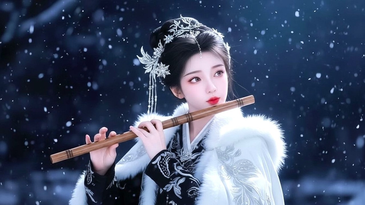 Chinese Relaxing Music for Stress Relief | ❄️ Winter Flute Music | Deep Healing Calm [3MMusic]