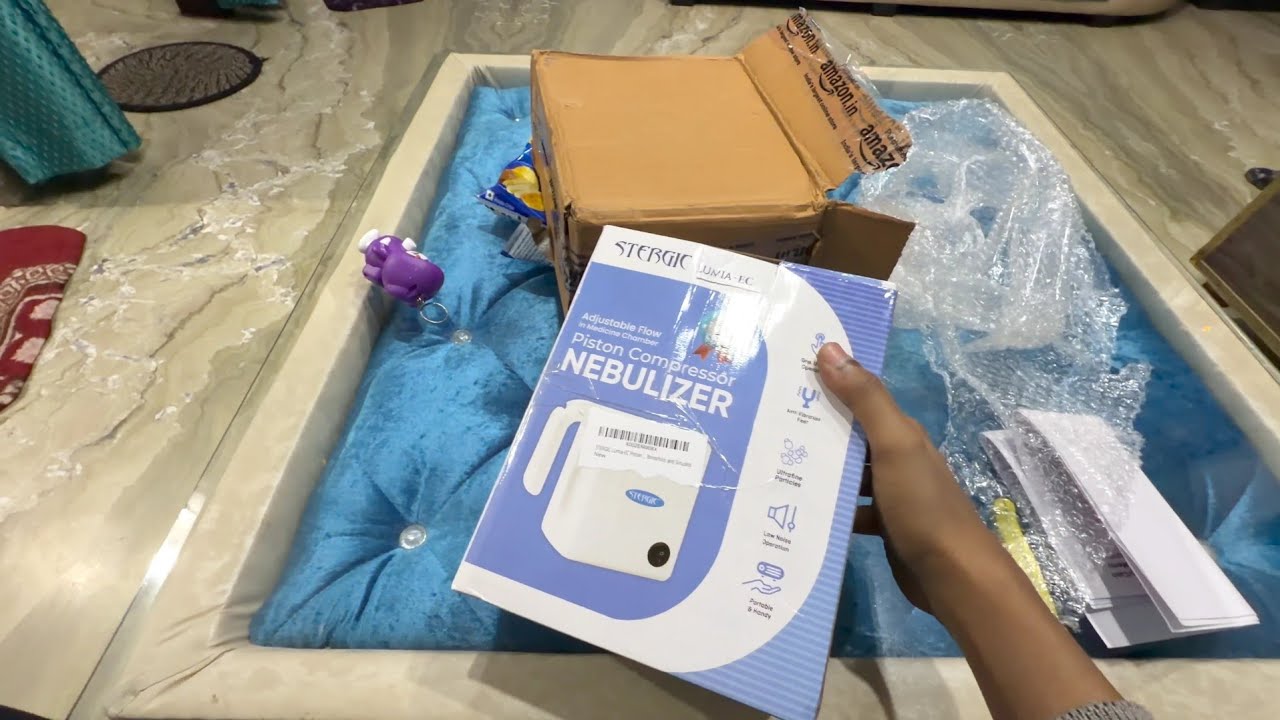 Unboxing  Nebulizer Machine || Day = 151