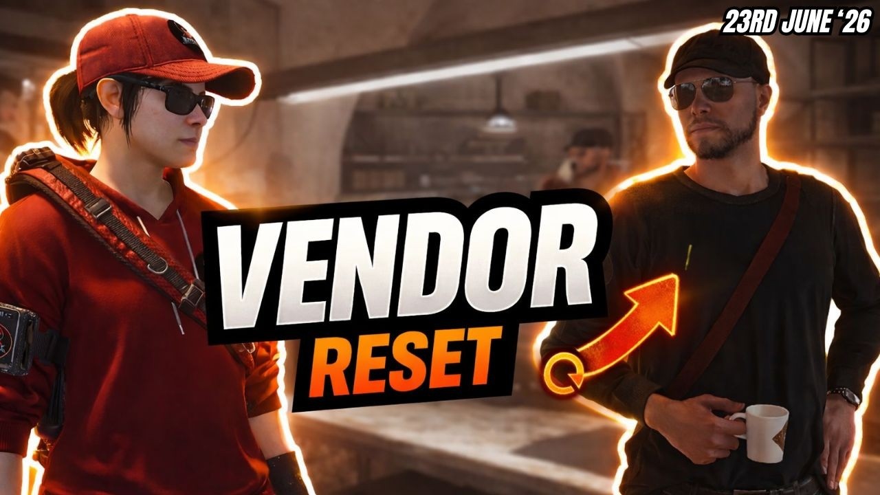 This weeks Vendor and Escalation Reset, 23rd June 2026.