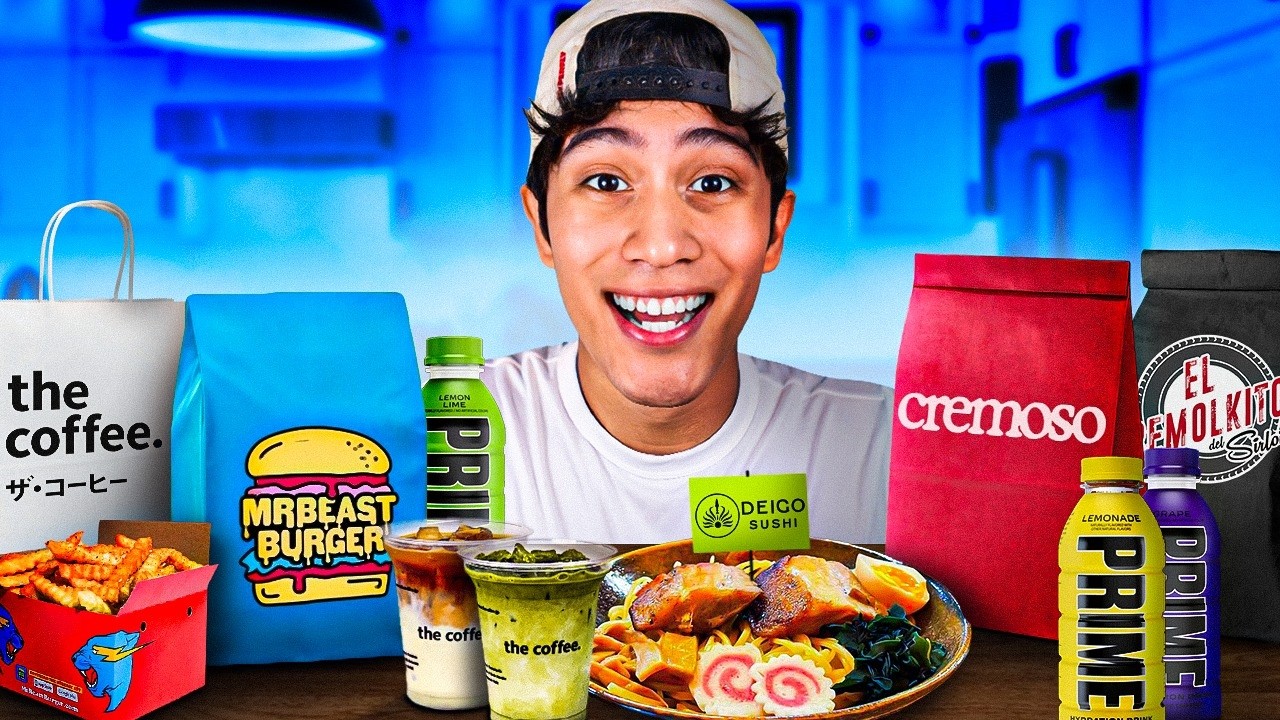 Sobreviví 1 Día Comiendo Solo Comida de Influencers