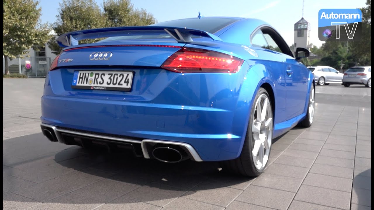 2017 Audi TT RS (400hp) - Exhaust SOUND (60FPS)