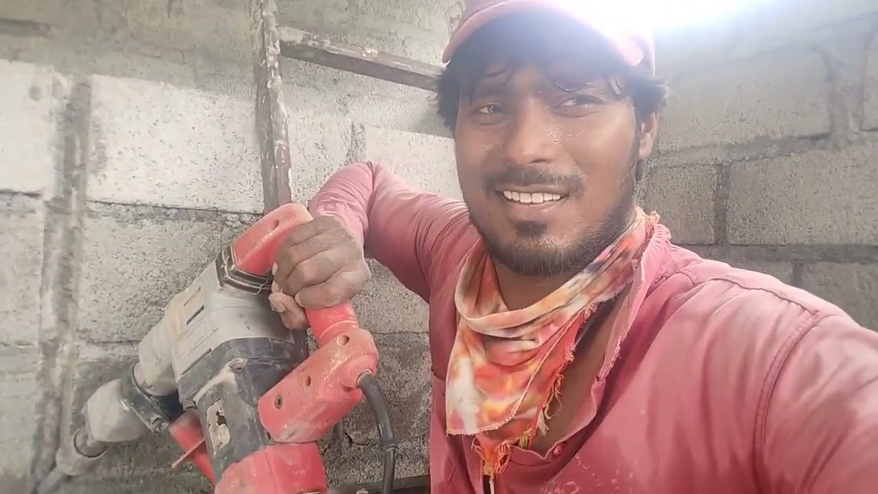 How to install electrical pipes in wall electrical work