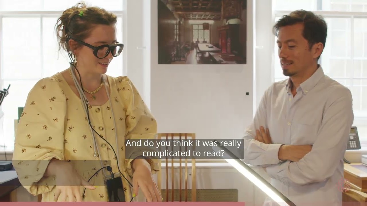 Manuscripts and the Mind: Using Eye-tracking Glasses