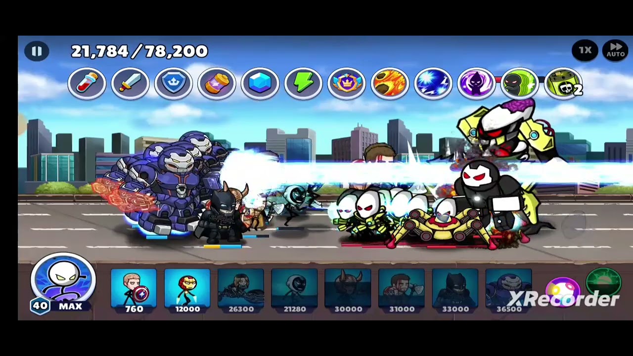[hero wars super stickman defense] stage mode grinding:stage 870 (stage grind ep.1)