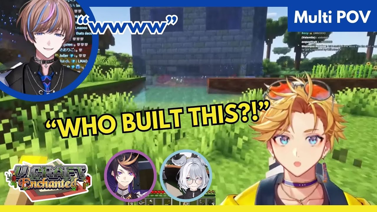 【#VCraftEnchanted】 Доктор Сэй Ватт и другие сеют хаос в доме Уиллертона (вид от первого лица)