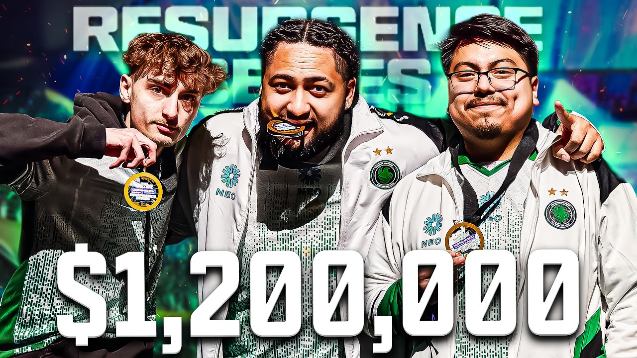 i won the 2026 $1,200,000 Birmingham Warzone Resurgence Series