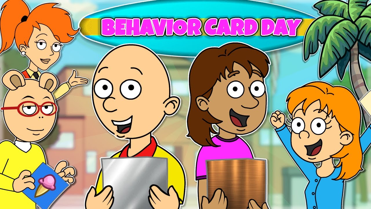 SUMMER BEHAVIOR CARD DAY / Caillou Gets The Silver Card / Ungrounded