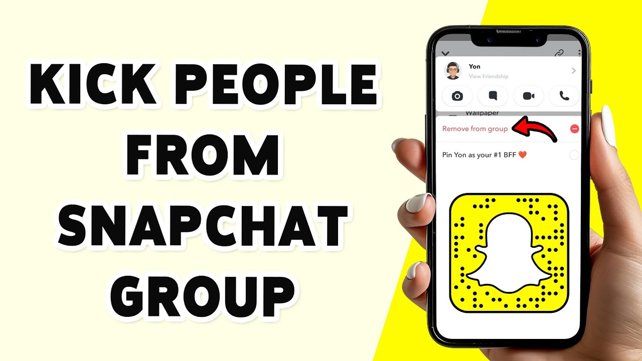 How To Kick People From Snapchat Group 2025 | Manage Your Group Chats On Snapchat App