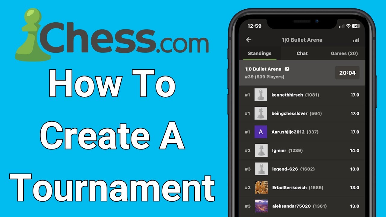 How To Create A Tournament Chess.com