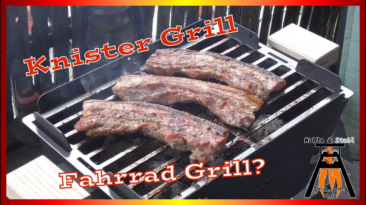 Fahrrad Grill? - Knister Grill Vorstellung - K&S #unboxing #bbq #dutchoven
