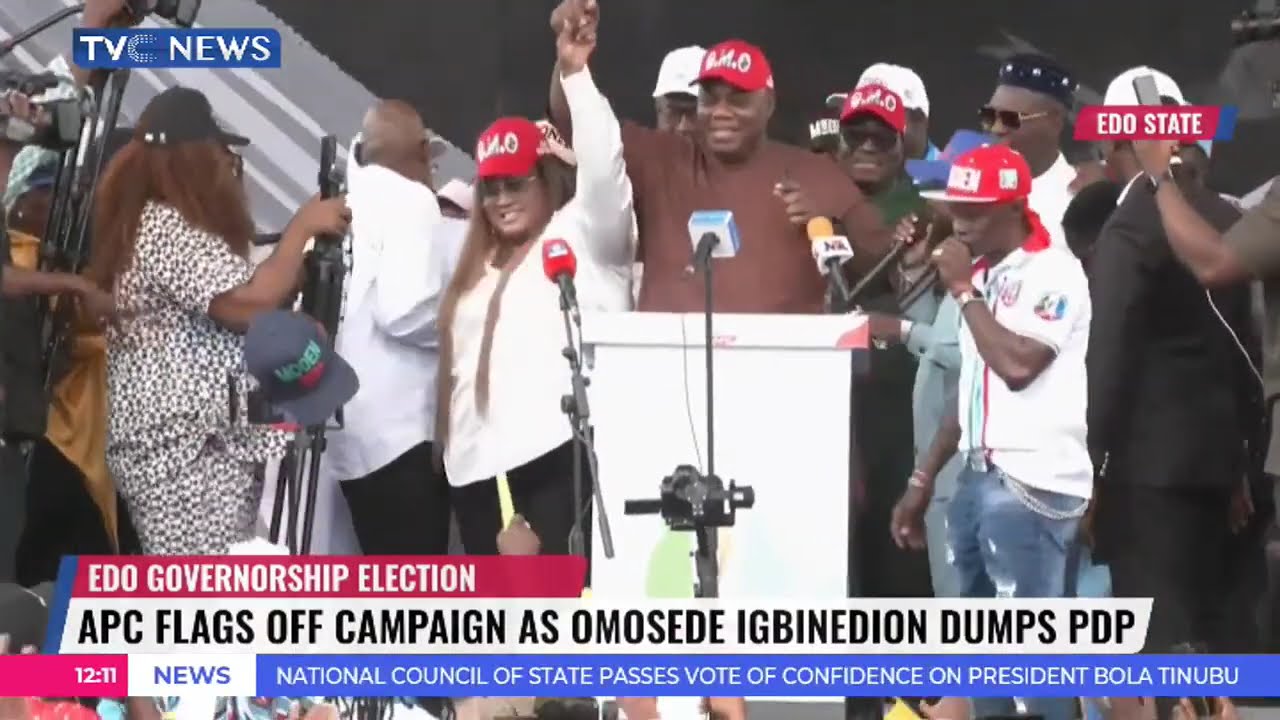 Edo Governorship Election: APC Flags Off Campaign as Omosede Igbinedion Dumps PDP