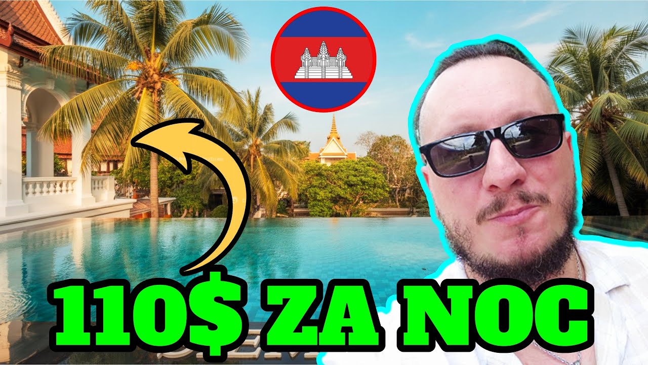 HOTELE podczas pory deszczowej w Siem Reap. SĄ TURYŚĆI? Kambodża.