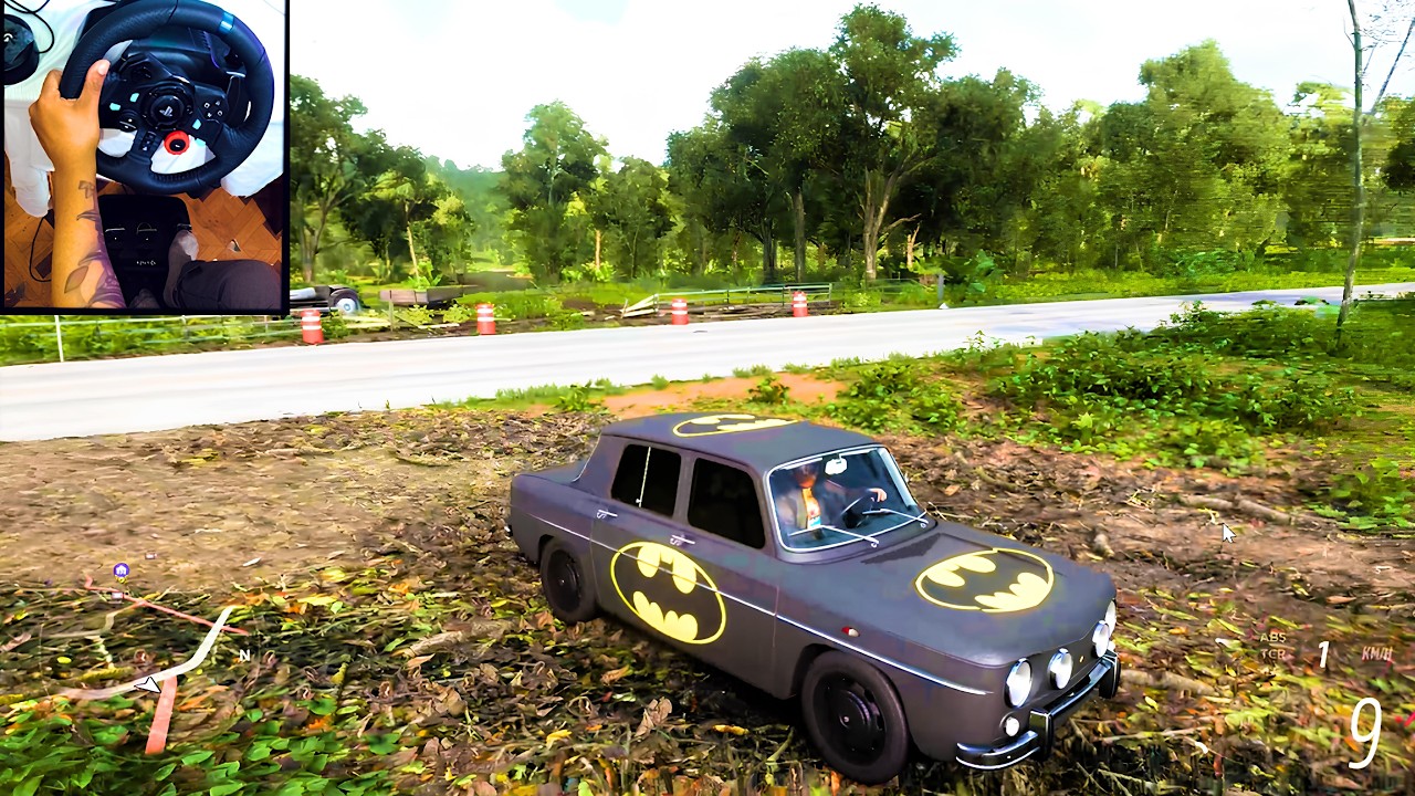 4K Quality Batman Classic Car Off-Road Adventure  | Logitech G29 Realistic Gameplay