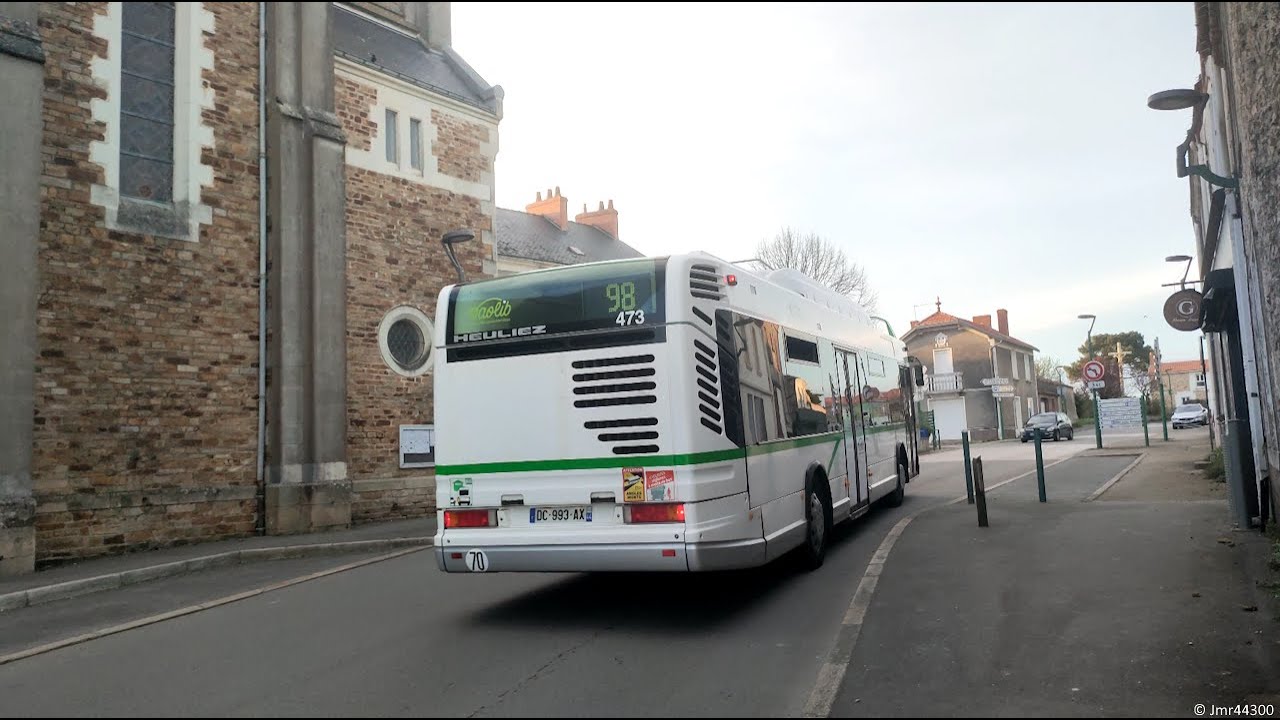 Heuliez GX 317 GNV MGDR ZF #473 | Ligne 98 | Naolib - Nantes
