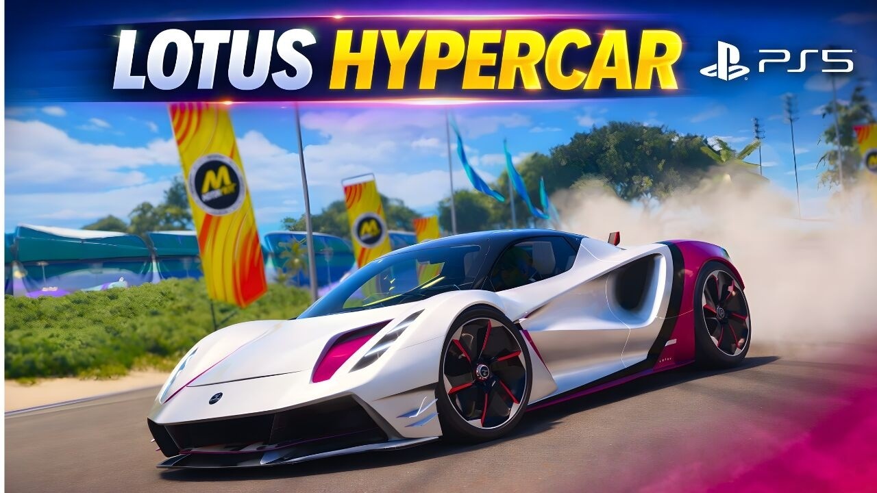 Lotus Hypercar Racing PS5 | The Crew Motorfest Gameplay 💨