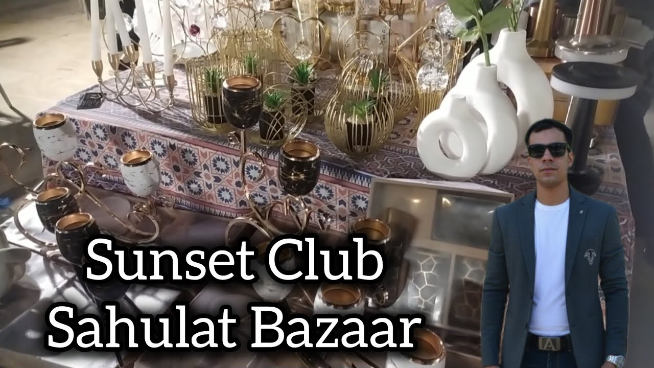 Sunset Club Sahulat Bazaar Festival | Gul Plaza Vendor Stall Setup | 
