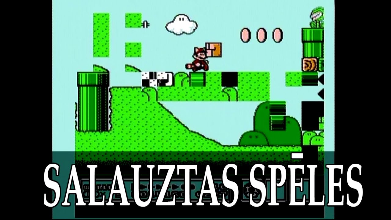 SPĒLĒJAM SALAUZTAS SPĒLES