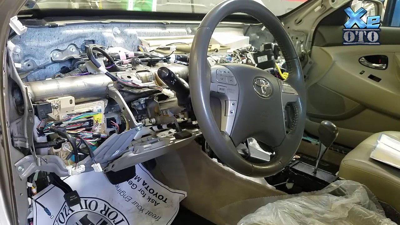 [Xe oto] Cach thao Tap lo xe Toyota Camry.#109.