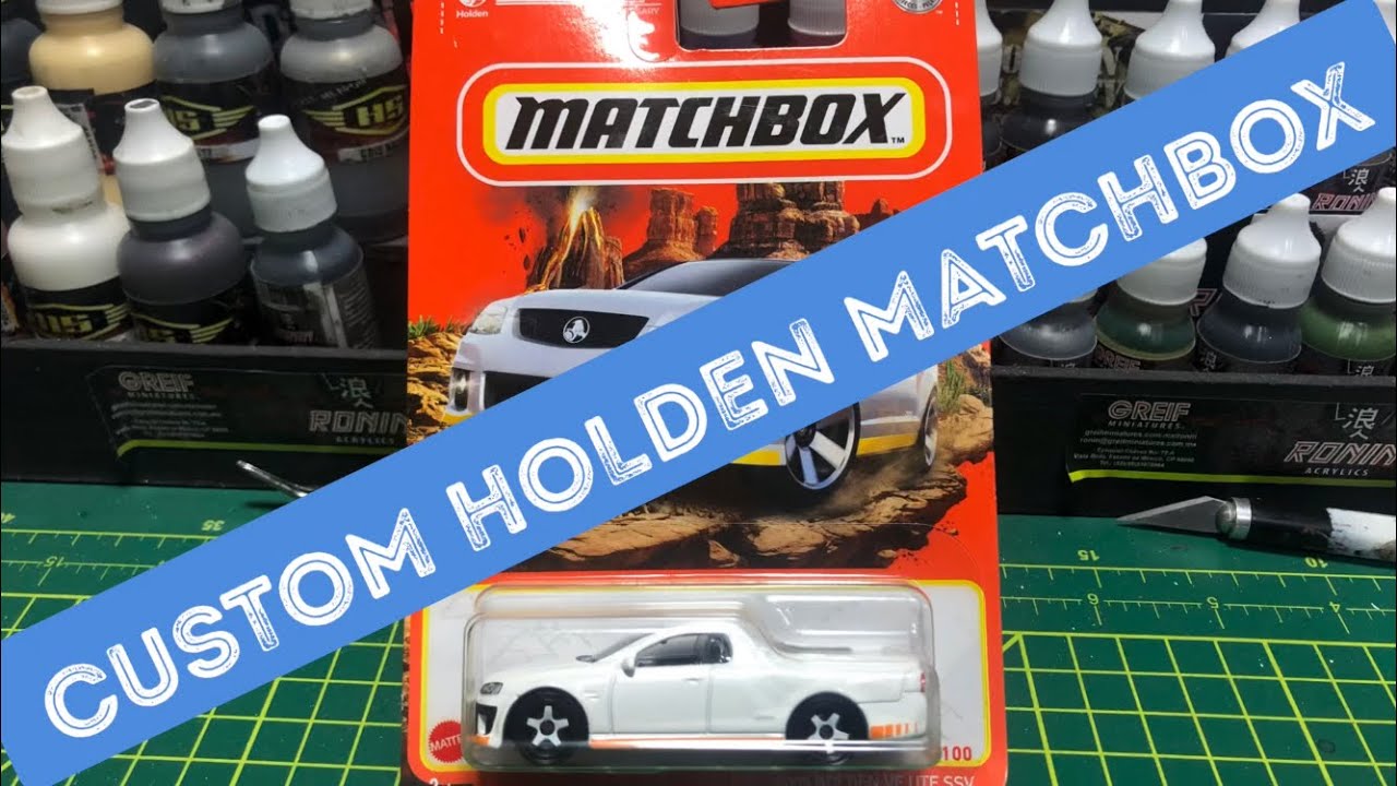 HOLDEN SSV CUSTOM MATCHBOX