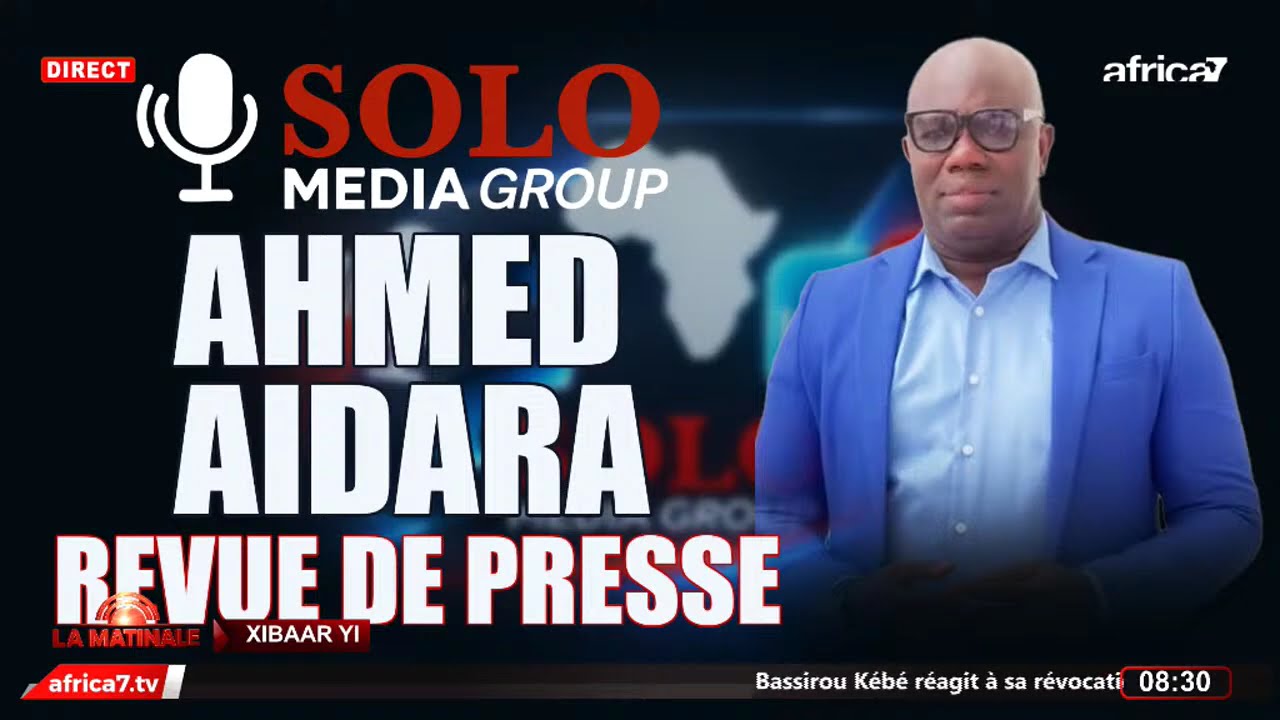REVUE DE PRESSE AK EL HADJI AHMED AIDARA SUR SOLO MEDIA......