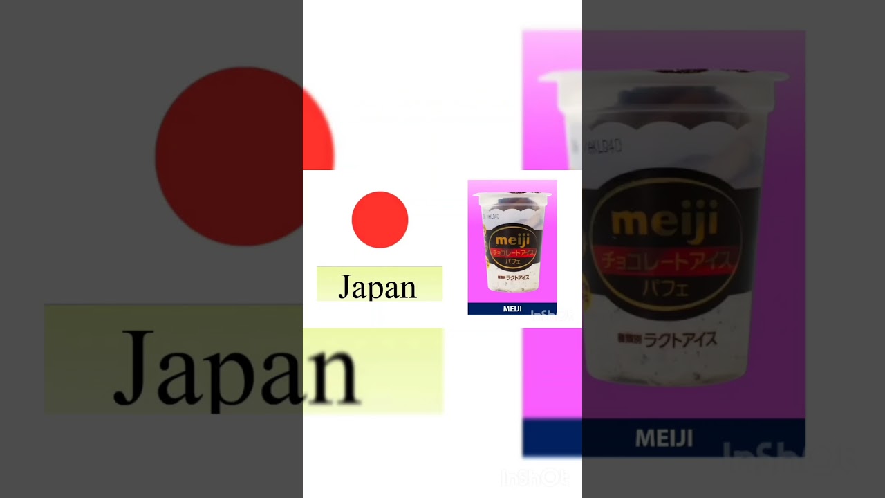 Icecream brand in japan #w