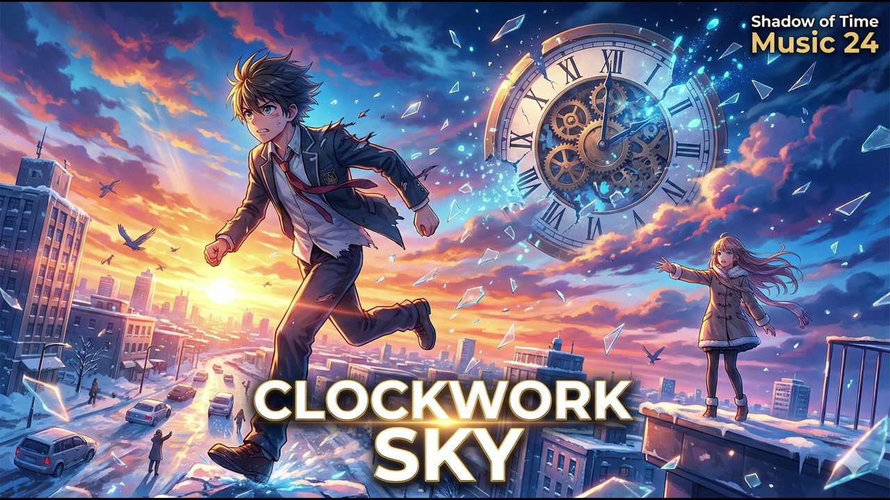 CLOCKWORK SKY | Official Anime Opening – Original J-Rock Soundtrack