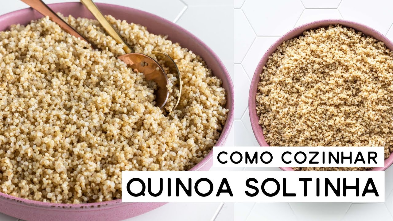 COMO FAZER QUINOA COZIDA SOLTINHA SEM ERRO