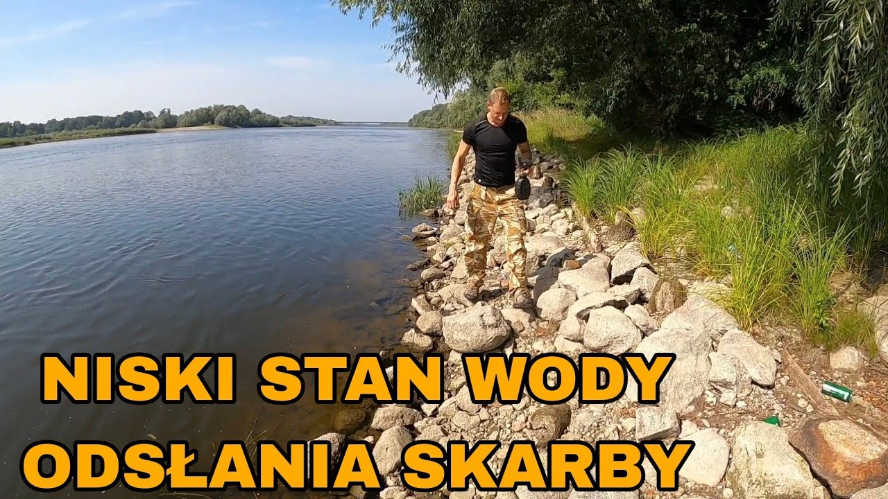 Sprawdzamy brzeg rzeki przy spichlerzu Twierdzy Modlin!