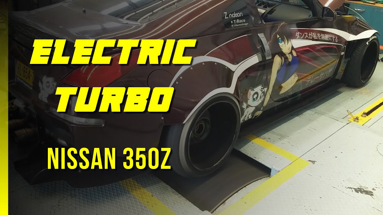 Electric Turbo on Nissan 350Z Dyno Run with TorqAmp
