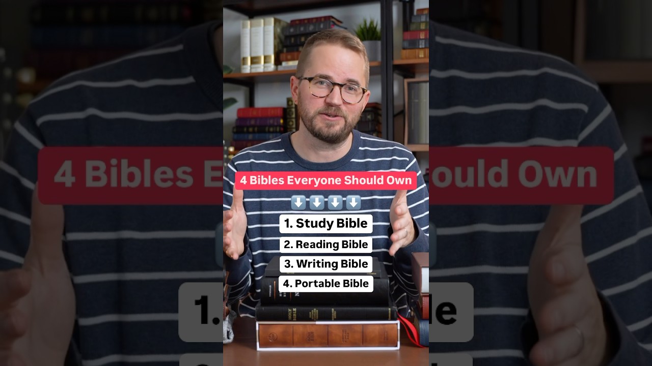 4 Библии, которые должен иметь каждый