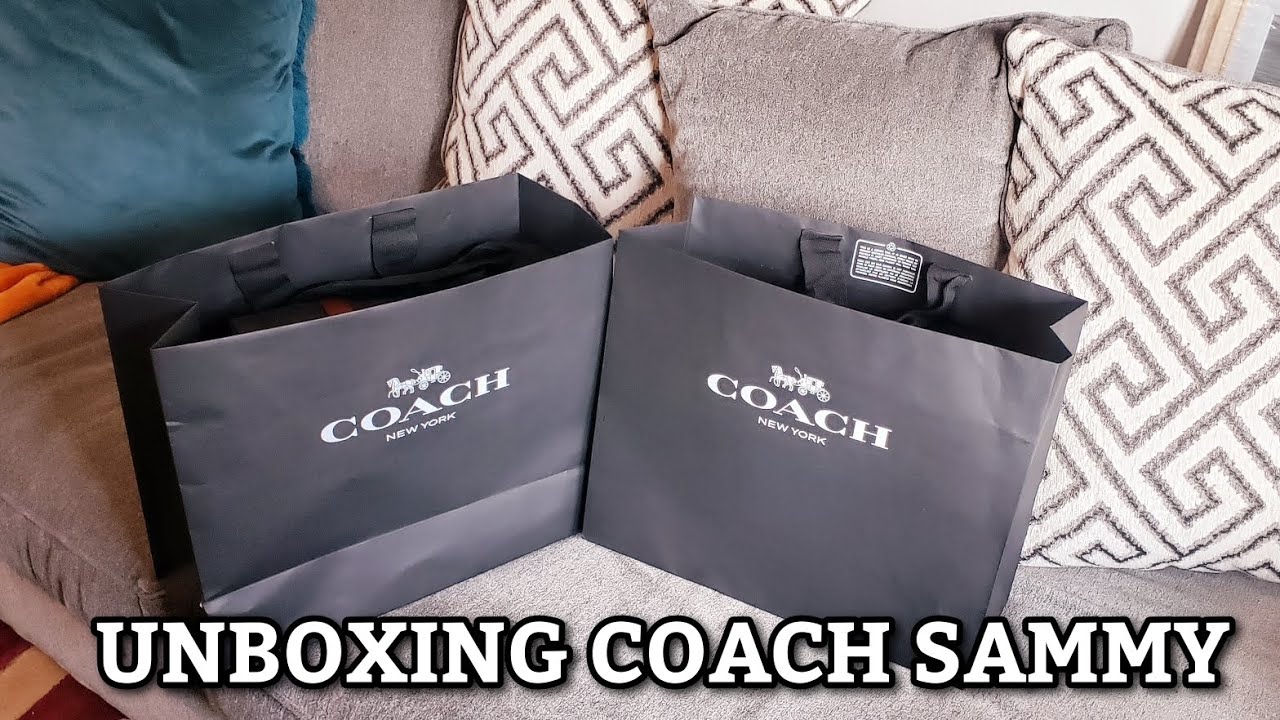 UNBOXING DOUBLE COACH SAMMY TOP HANDLE. MEMORIAL DAY SALES. fashionablysavvy