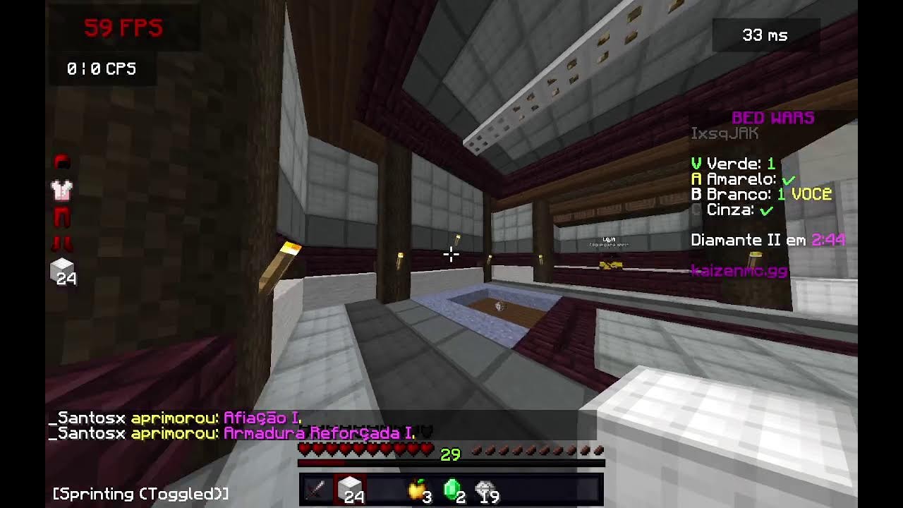 Bed Wars com inscritos | RUMO LEVEL 50