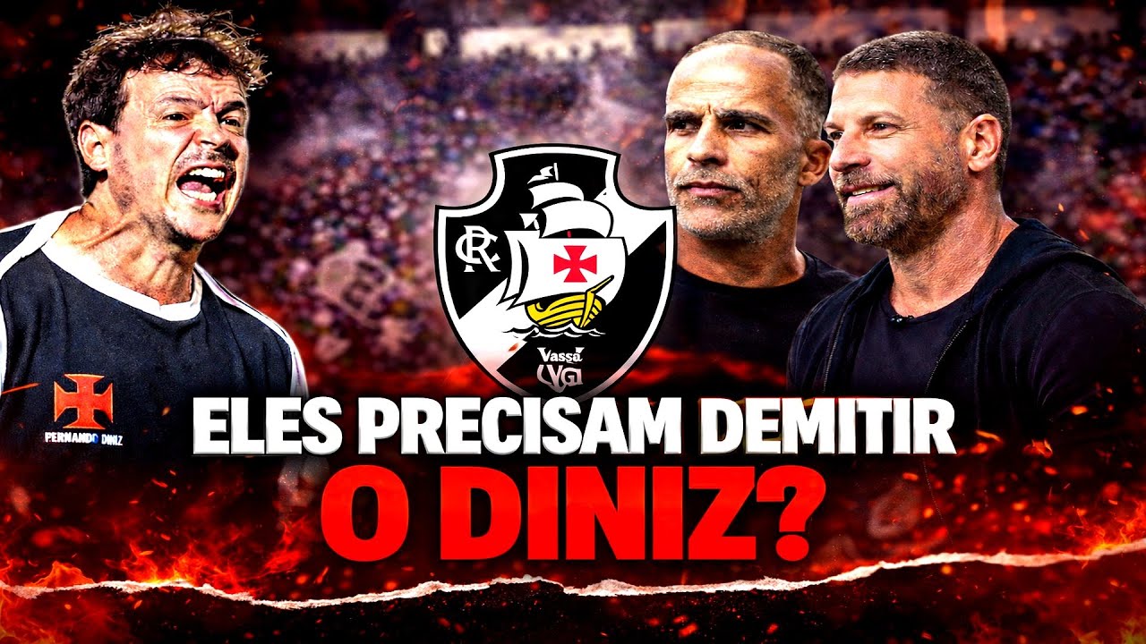 🔴 AO VIVO: Diretoria Vai Bancar ou Demitir Diniz no Vasco?